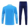 Manchester City Sweatshirt Za Trening 2025-26 Četvrt-Zip Plava